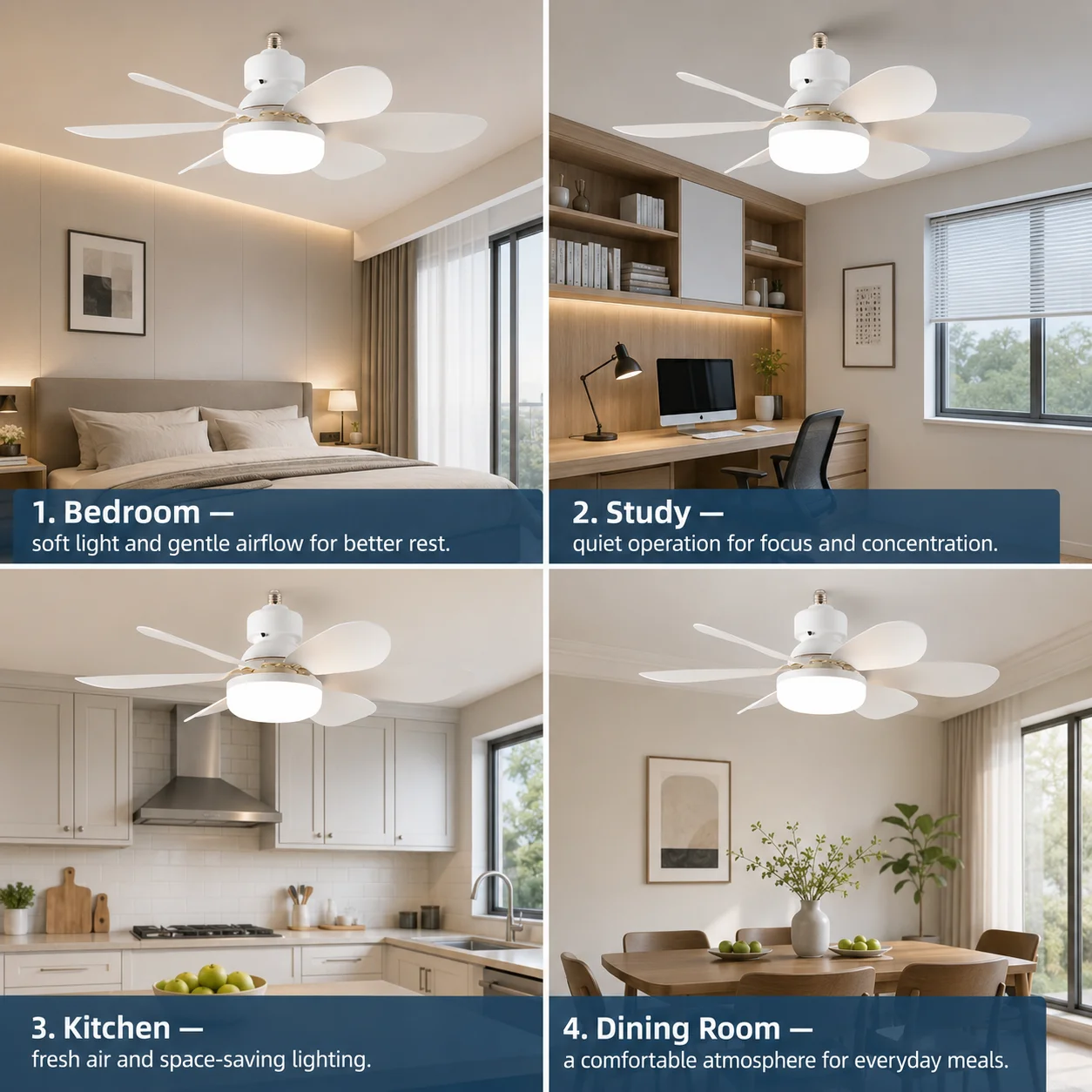 พัดลมเพดานแบบเงียบสำหรับใช้ในบ - Smart Home Ventilation System บทวิจารณ์และราคา