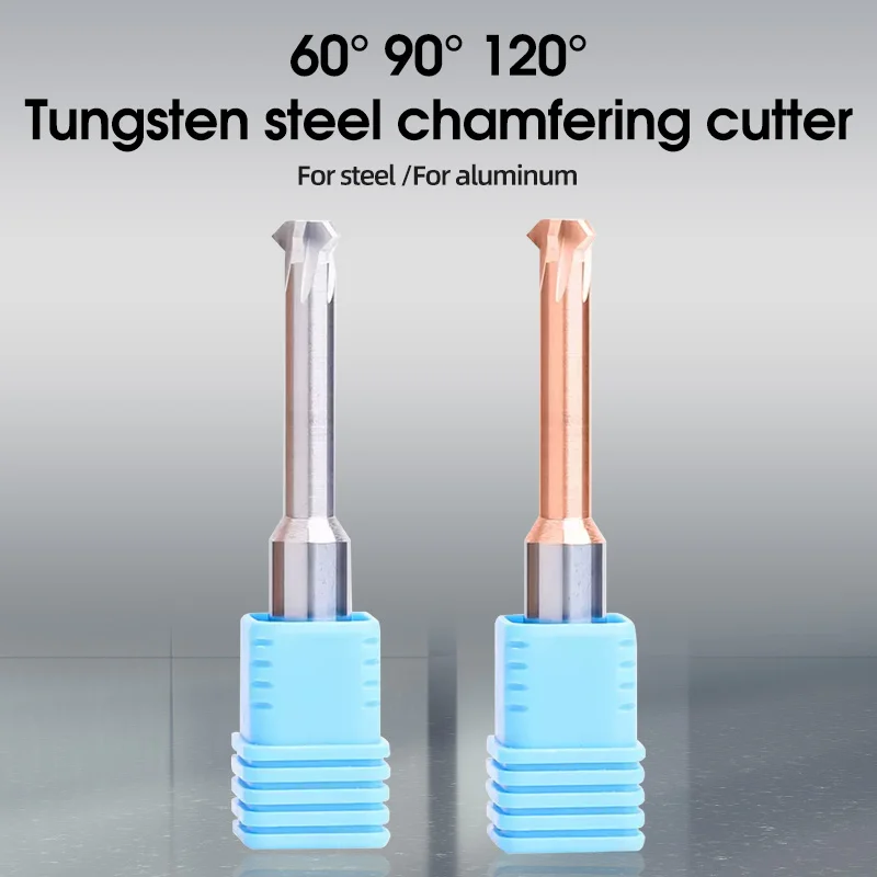 Rl Tungsten Steel Internal And External Chamfering Knife 90°60°120° Stainless Steel Chamfering Knife Aluminum Alloy Milling Cutt