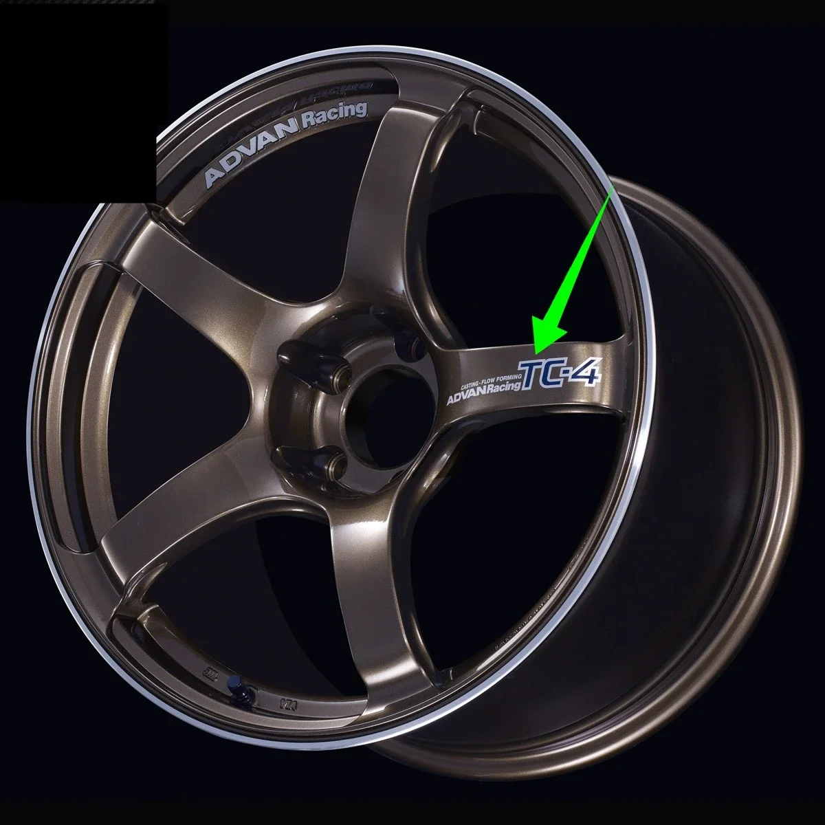 4x سيارة التصميم شارات الفينيل السيارات 18 بوصة إطار العجلات ملصق لتدفق مخصص تشكيل سباق افان TC4