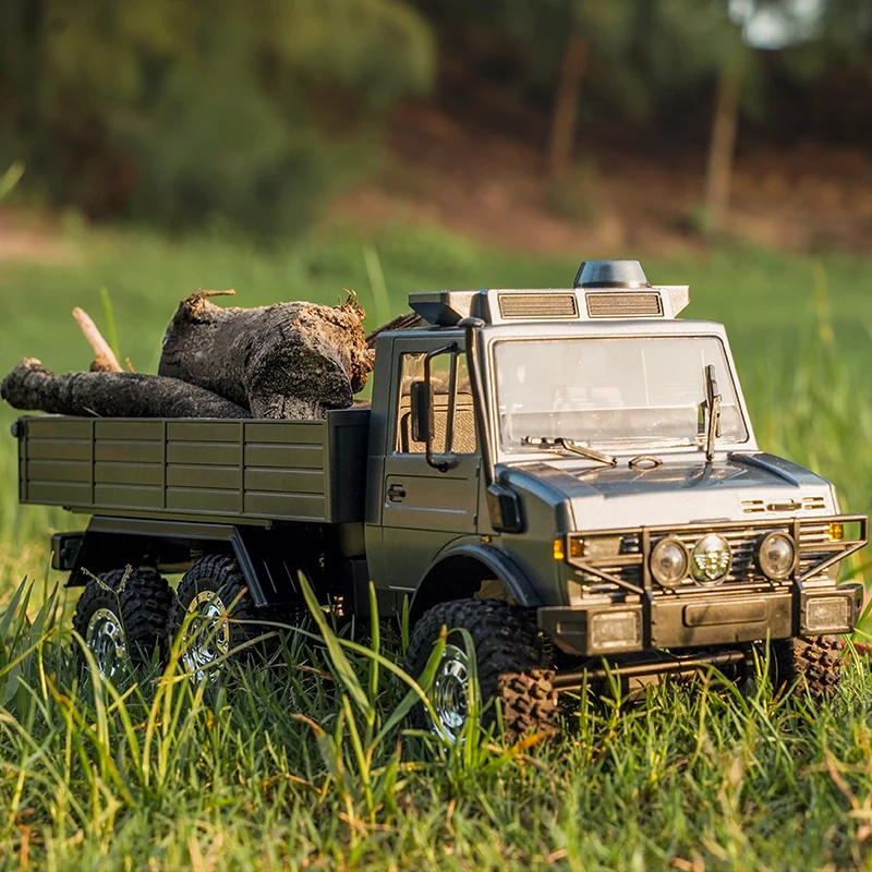 ใหม่ C8823 RC Off-Road รีโมทคอนโทรลรถ 1:18 Unimoc หกล้อ Full-Scale รถปีนเขาชายของขวัญ