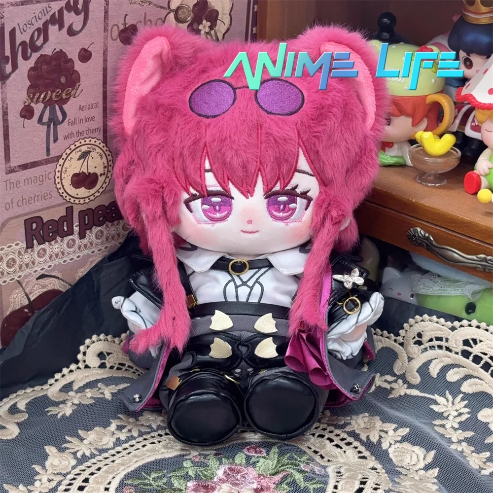 

Plushie Game Honkai: Star Rail Kafka 20cm Doll Toy Body Clothes Costume Dress Up Cosplay Gift Cute