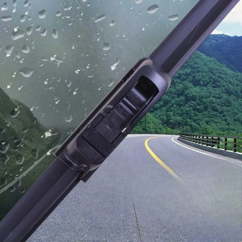 Universal Windshield Wiper Blades 16 17 18 19 20 21 22 24 26 Inch U Type Frameless Car Wiper