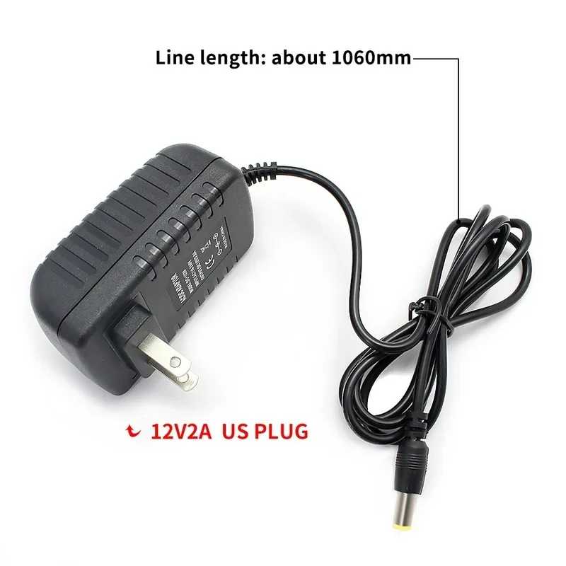 AC DC 12V 2A Swiching Power Supply Source 1A 2A 3A 5A 6A 7A 8A Transformator 220V To 12 Volt Universal Adapter Charger SMPS