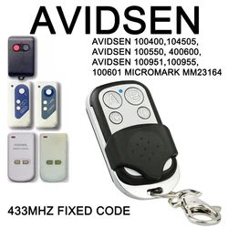 AVIDSEN Remote Control for AVIDSEN 100951 100955 100550 100400 104505 433.92MHz Gate Garage Door Command