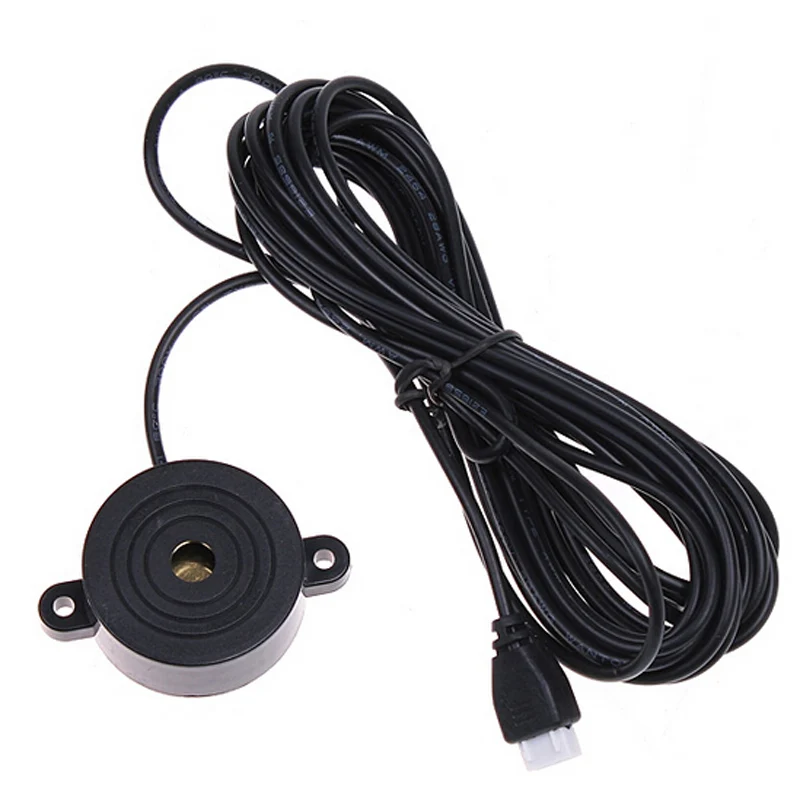 Koorinwoo Einstellbare Lautsprecher-Parktronic Auto-Einparksensoren 8 4 Sensoren Vorne Hinten Summer-Alarm Auto-Detektor Einparkhilfe – Detail 12