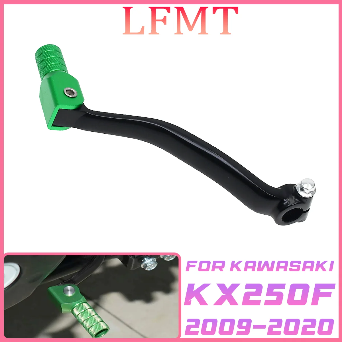 

Motorcycle For Kawasaki KX250 KX 250 2003 2004 2005 2006 2007MX Enduro Dirt Pit Bike Motocross Folding Gear Shift Shifter Lever