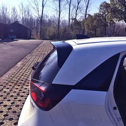 Glossy Black Spoiler For Honda Fit Jazz GR GS 2020 21 22 23 Car Rear Trunk Ducktail Wing ABS Plastic Accessories