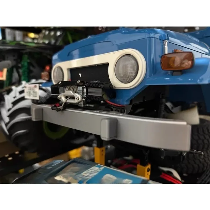 

Передний бампер FMS 1/10 для радиоуправляемого краулера Land Cruiser FJ40 – Защитный бампер из материала PETG для FJ40, запчасти для тюнинга внедорожников
