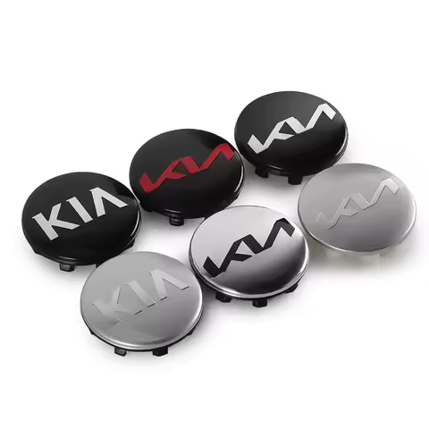 4PCS 56mm Original Car Styling Wheel Center Cap Hub Covers Badge Accessories For KIA Rio Ceed Sportage Cerato Soul Sorento Sonic