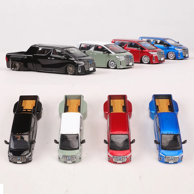GCD 1:64 NATS Alphard Super Dually Alloy Model Car