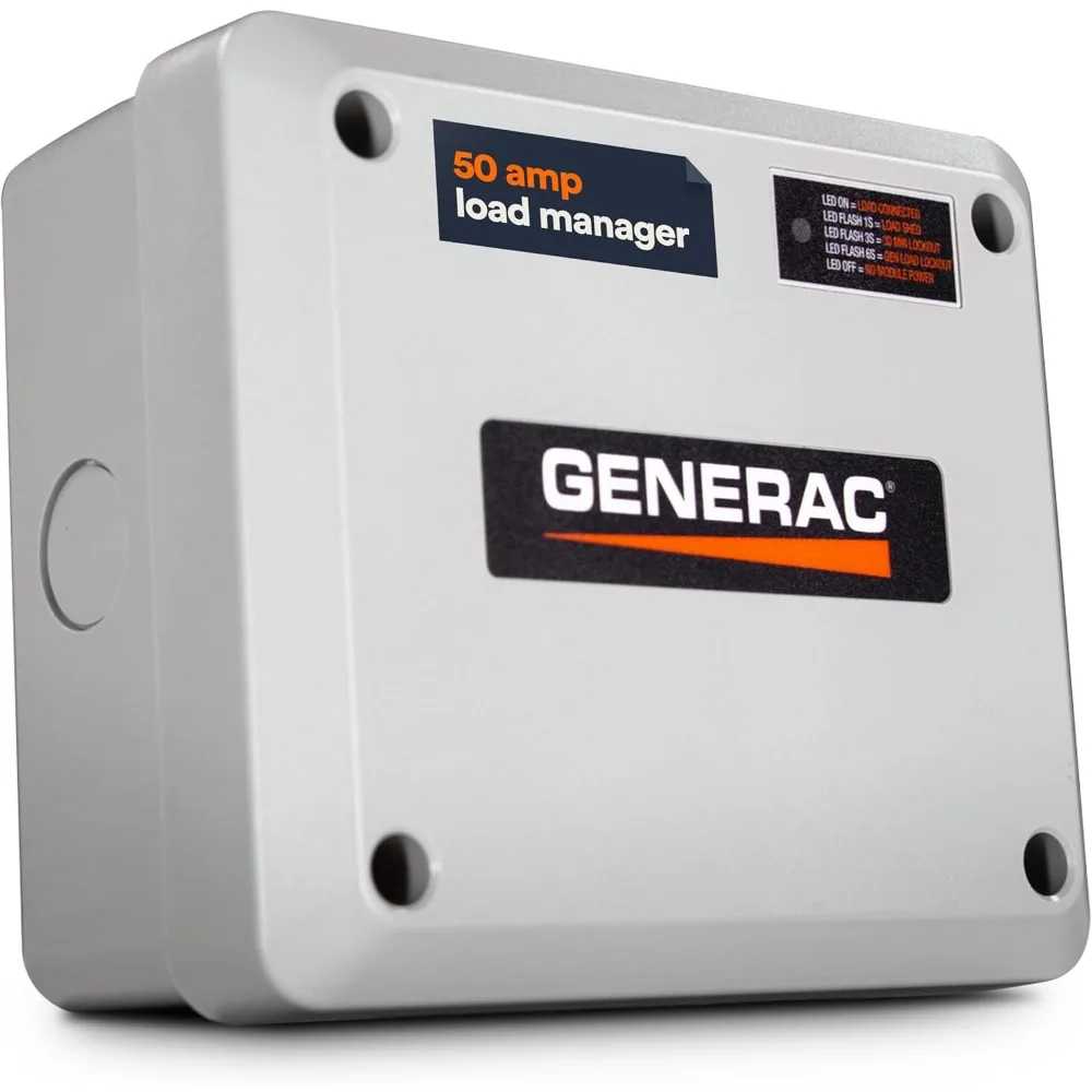 

7000 Watt 50 Amp Load Manager: Prioritize Power Efficiently and Manage Energy Wirelessly for Reliable Home Backup