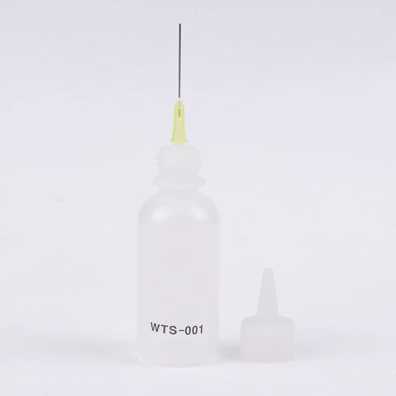 1Pc Flüssigkeit Alkohol Mit Nadel 50ML WTS-001 Für Telefon PCB Schweißen Reparatur Kunststoff Für Dispenser Kolophonium lot Flussmittel Paste – Detail 9