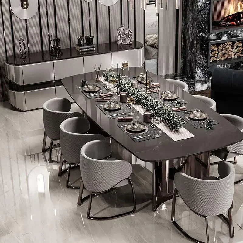 Light luxury high-end sideboard, TV cabinet, modern model room, living room entrance cabinet