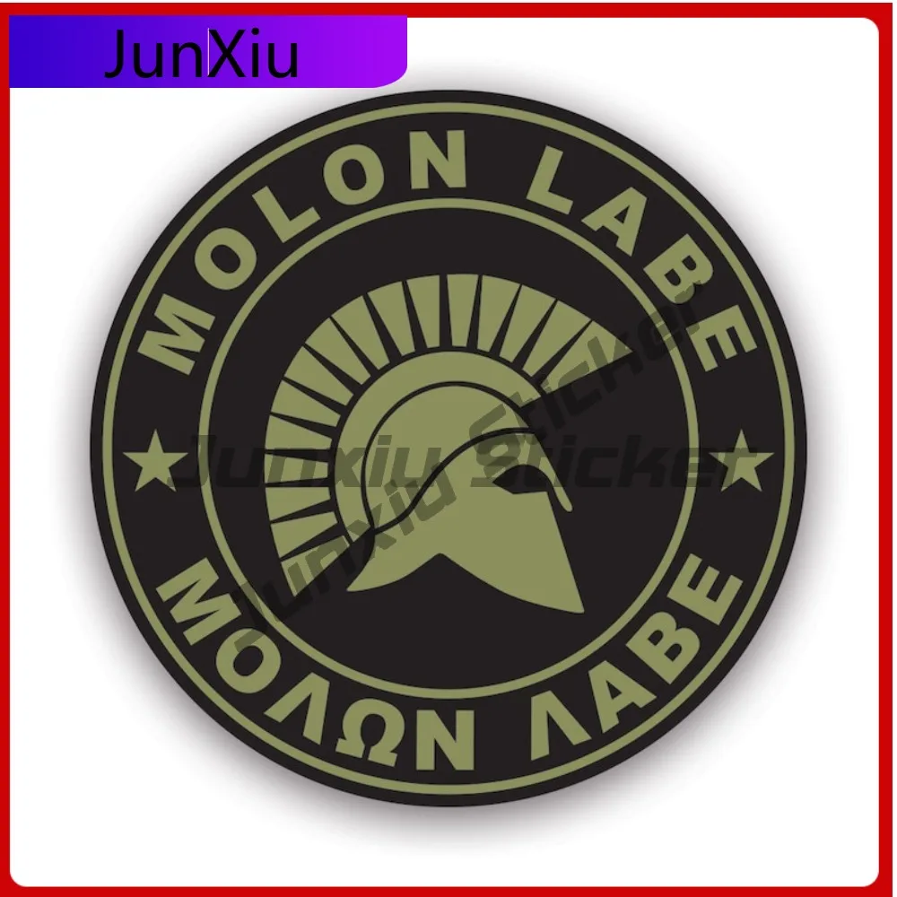 

Od Green Molon Labe Sticker Creative Decals Come Take Them 2nd Ammendment V1d Olive Drab Spartan Spartans Auto Decor Car Sticker