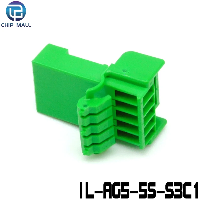 5PCS IL-AG5-5S-S3C1 5P Rubber Shell 2.5mm Pitch JAE Car Connector 100% New Original Stock