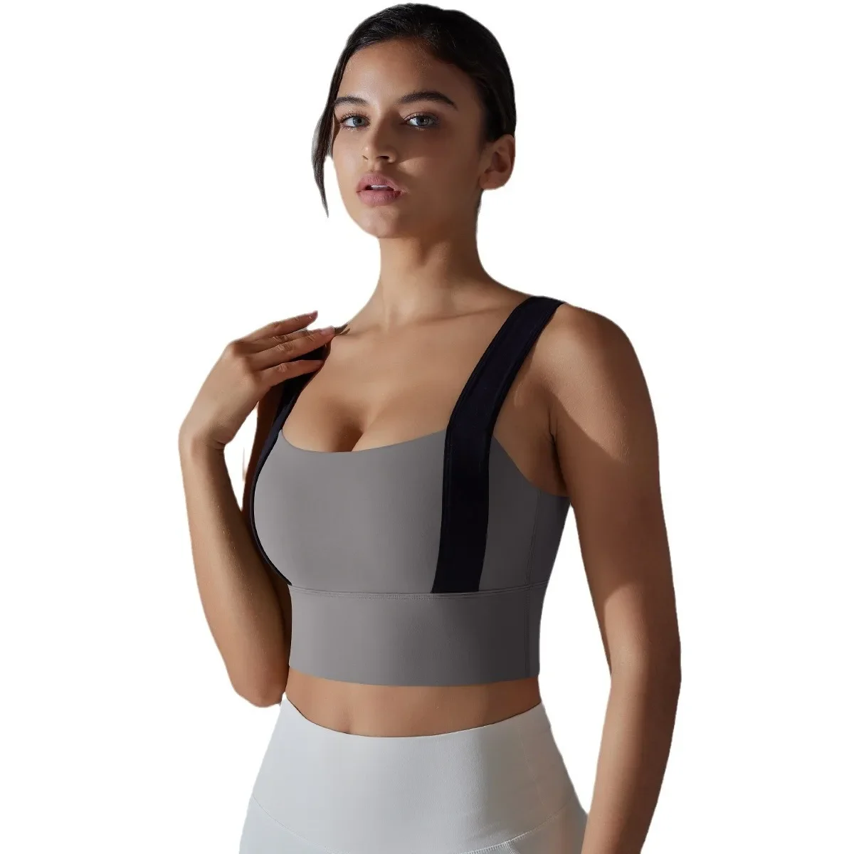 Yoga Push Up Crop Top Sportbeha voor Dames Gymondergoed Schokbestendig Fitnesskleding Brasieres Para Mujer Active Wear Bralette