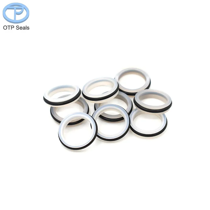 

Combination Seal for shaft seal UHMWPE UPE NBR O-Ring seals ultra high molecular weight polyethylene Nitrile rubber customized