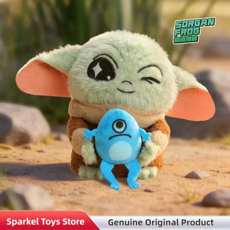 Genuine Star Wars Grogu Full Belly Planet Series Plush Blind Box Yoda Cute Bag Pendant Doll Trendy Collect Toys Mystery Box Gift view 5