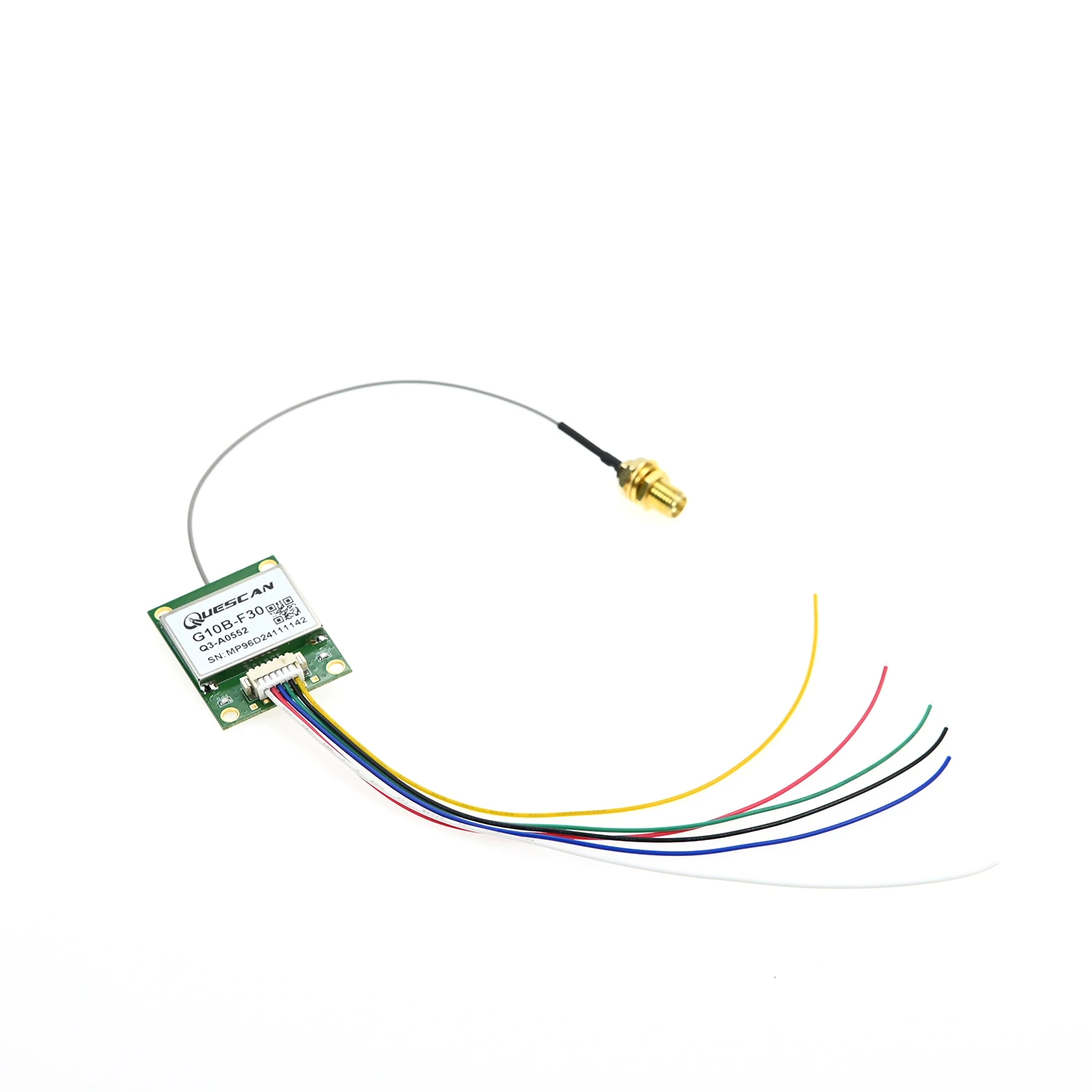 UBX-M10050-KB M10 GPS GNSS Module with Active Antenna Support GPS GLONASS Galileo Beidou Receiver,Accuracy 1.0 m CEP,1-25Hz