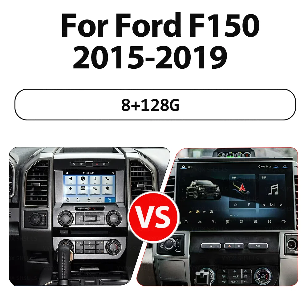 

14.6" For Ford Raptor F150 2015-2019 Android Car Radio Carplay Stereo Auto Touch Screen Multimedia Video Player GPS Navigation