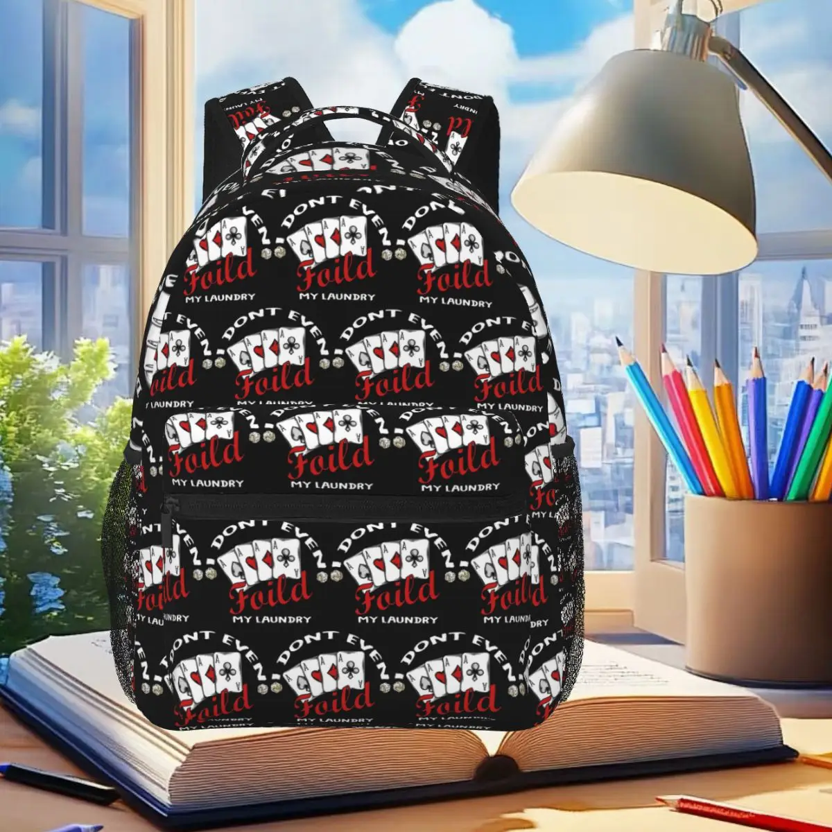 zaino-per-giocatori-di-poker-con-design-'i-don't-even-fold-my-laundry'-borsa-scolastica-per-studenti-ragazzi-e-ragazze-borsa-a-tracolla-per-uomini-e-donne