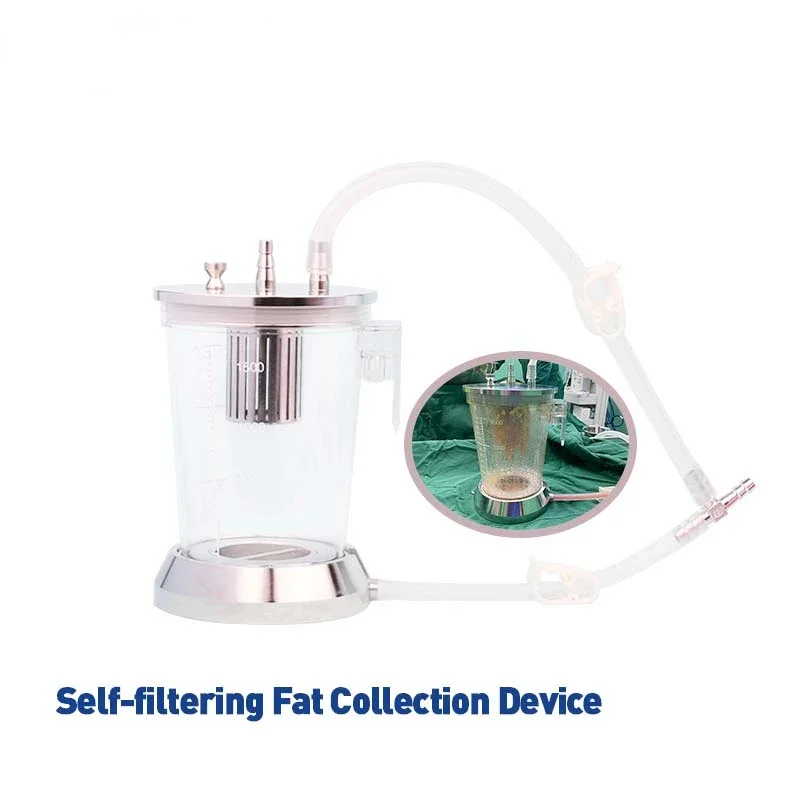 

Профессиональное самофильтрующееся устройство для сбора жира, система фильтров для трансплантации жира, инструмент для липосакции, 1 комплект