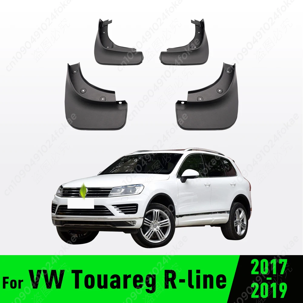 

For Volkswagen VW Touareg R-line 2017 2018 2019 Fender Mudflaps Splash Guards Mudguards Mud Flaps