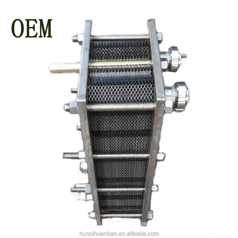 Factory Price Stainless Steel SS304/316 Plate Heat Exchanger for Pasteurized Milk Made in China