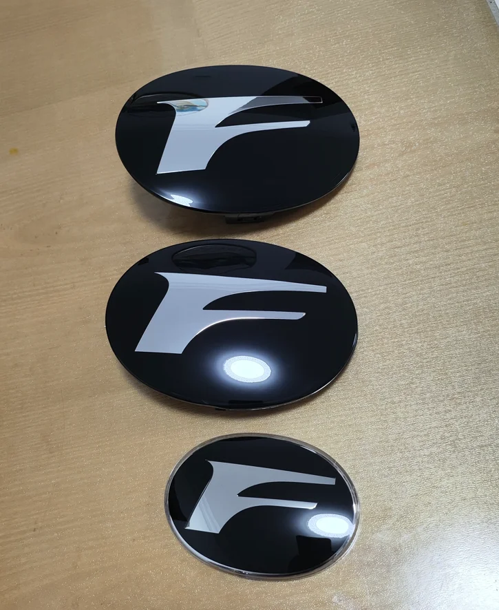 F sport Badge For Lexus Front Emblem Rear Trunk Emblem badge IS200 IS250 IS300 CT200H ES200 ES300 GS300 GS350 GX470 RX400 RX450