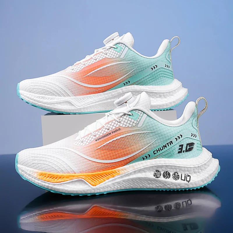 

Men's shoes 2025 new spring and autumn sports shoes, durable and lightweight running shoes, breathable for teenagers, middle sch