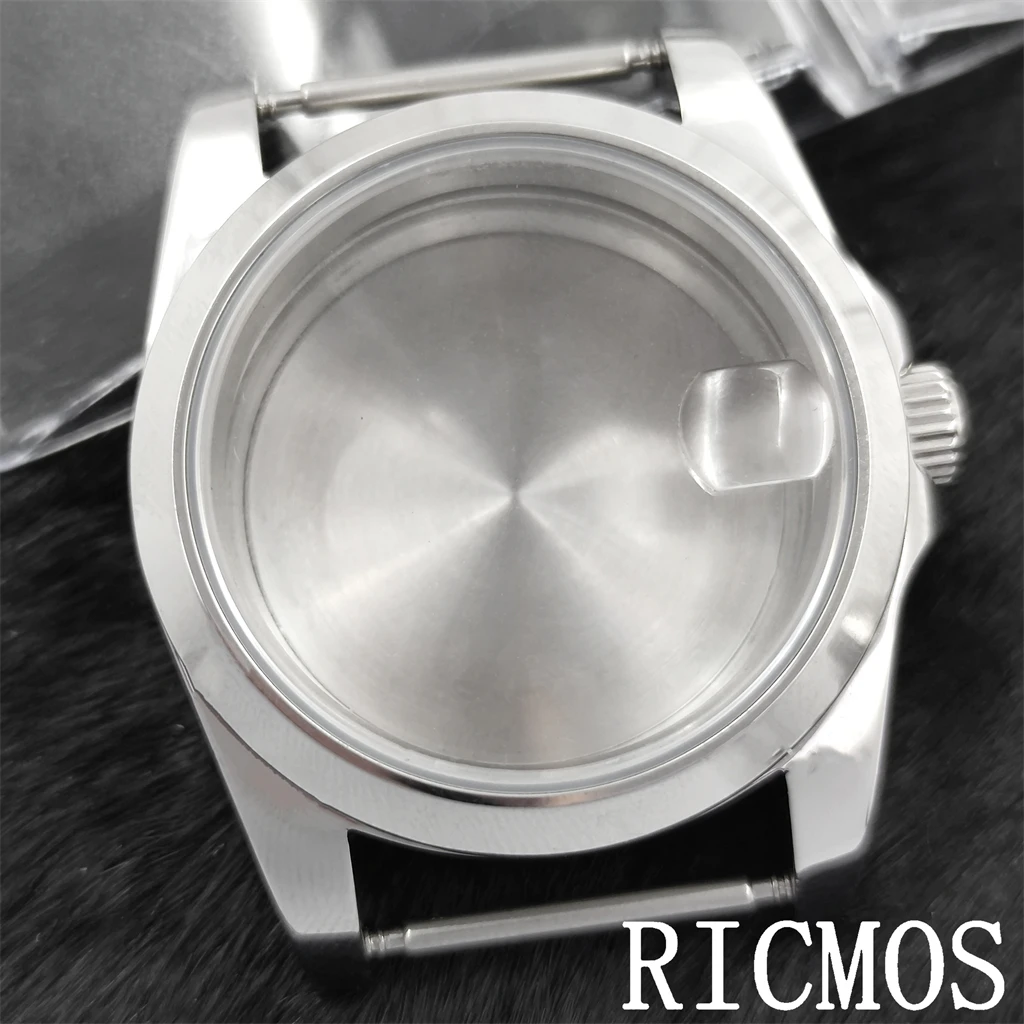 

Корпус часов 36 мм, серебряное сапфировое стекло, нержавеющая сталь, DATEJUST, подходит для NH35 NH36 ETA2824 ST2130 Miyota8215 DG2813, механизм