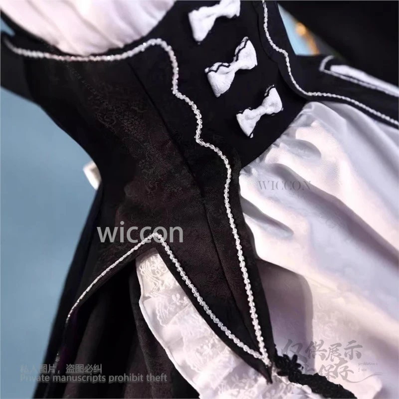 Anime Rem Ram Maid Dress Re:zero Kara Hajimeru Isekai Seikatsu Cosplay Thin Costumes Full Set Gorgeous Wigs Women Customized