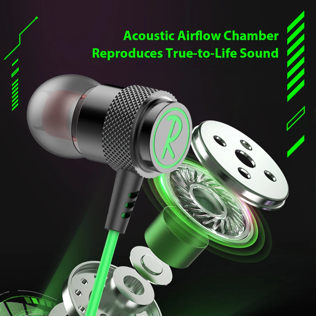 Type C Wired Earphones For Samsung Galaxy S25 24 S23 Ultra Xiaomi USB C 3.5mm Headphones HiFi Bass Stereo In Ear Noise Reduction