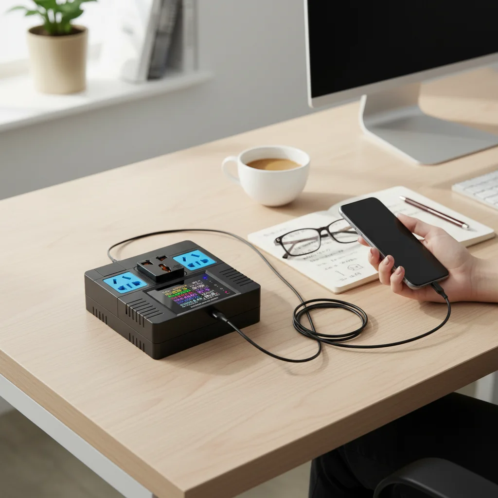 

AC85-265V Power Supply Detector Monitor Smart Control Home Power Detector Monitor Digital Energy Meter Electricity Analyzer