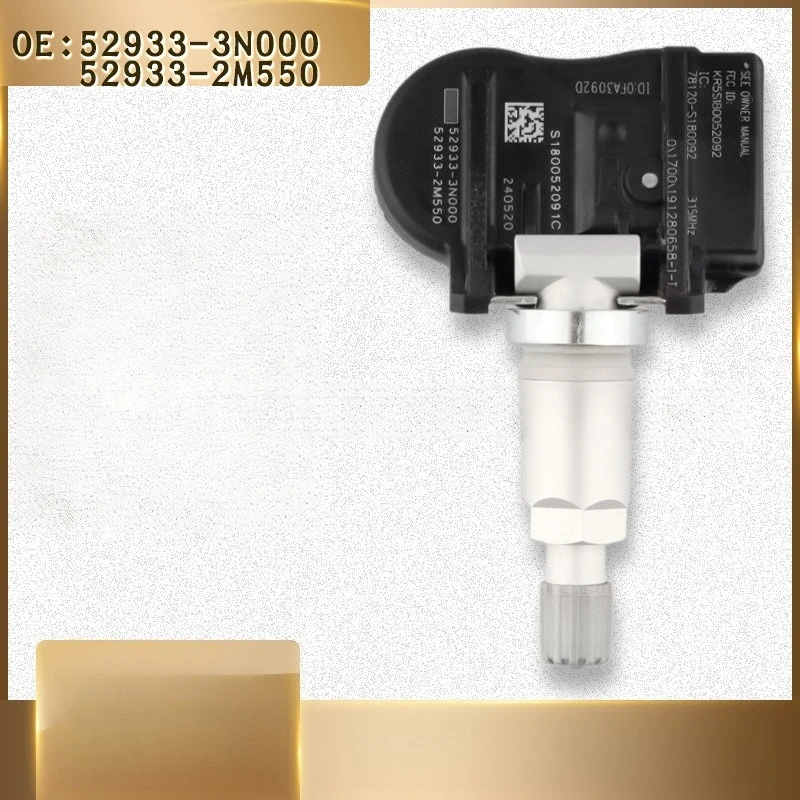 

52933-3N000 52933-2M550 4pcs tpms Tire Pressure Sensor for Hyundai Kia Santa Fe Equus Accent Elantra Genesis Coupe Sonata 315MHz