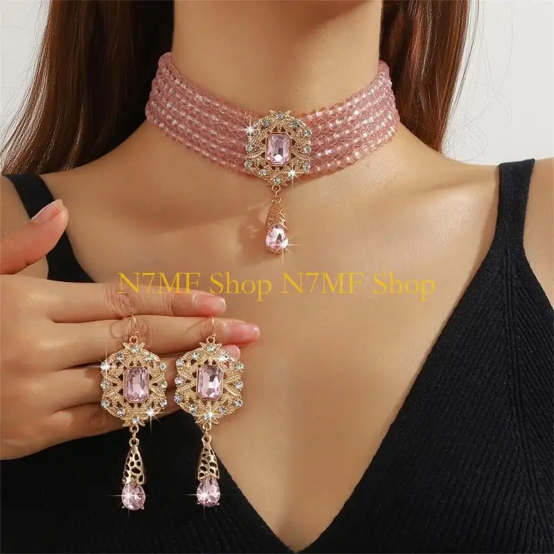 n7mf-elegant-multilayer-crystals-drop-pendant-chokers-necklace-and-earrings-set-for-women