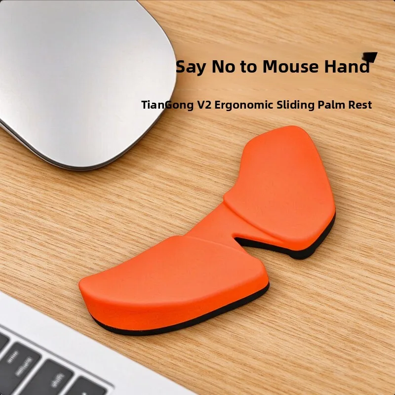 Ergonomic Mouse Wrist Rest Pad Silicone Hand Support Wrist Cushion For Computer Mouse, Anti-fatigue Wrist Protector For