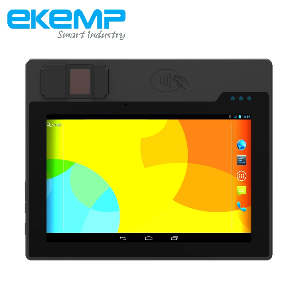 Biometric Identification Tablet with Face Recognition Fingerprint Scanner for Government ID Project