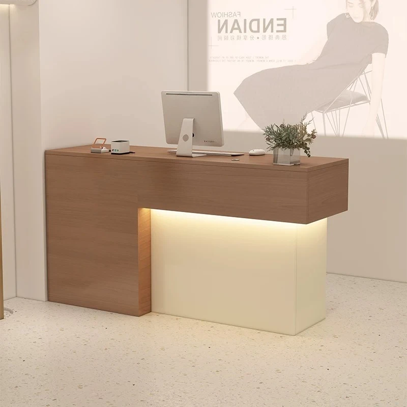 

Modern Executive Reception Desks Beauty Design Minimalist Aesthetic Reception Desks Unique Luxury Mostrador Trendy Furniture