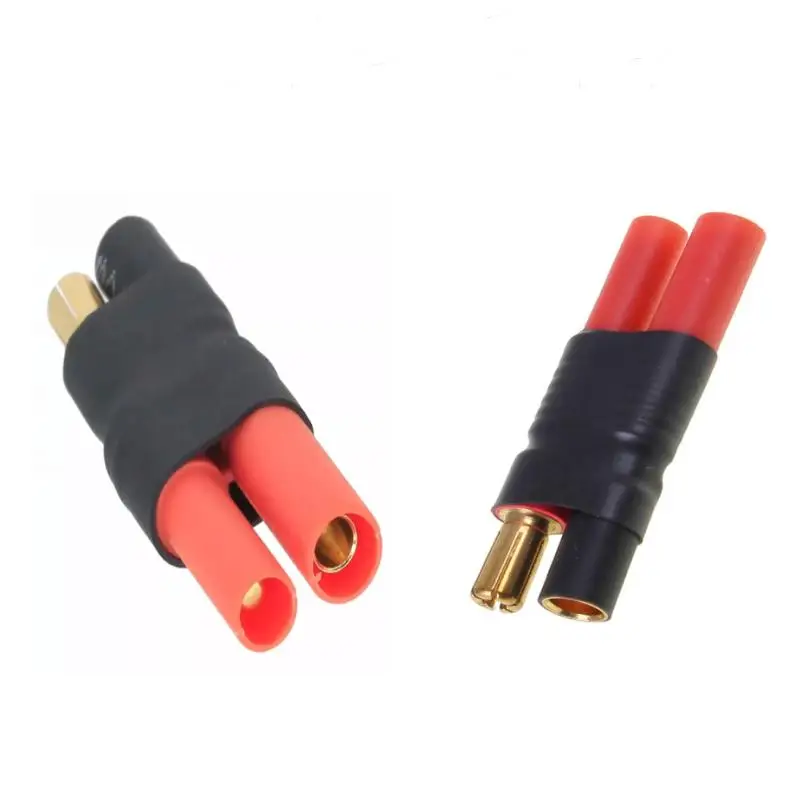 

1/2Pcs HXT4.0mm Plug to 5.5mm Male Female Connector No Wires Adapter For RC Lipo Battery FPV Hobbies Toy