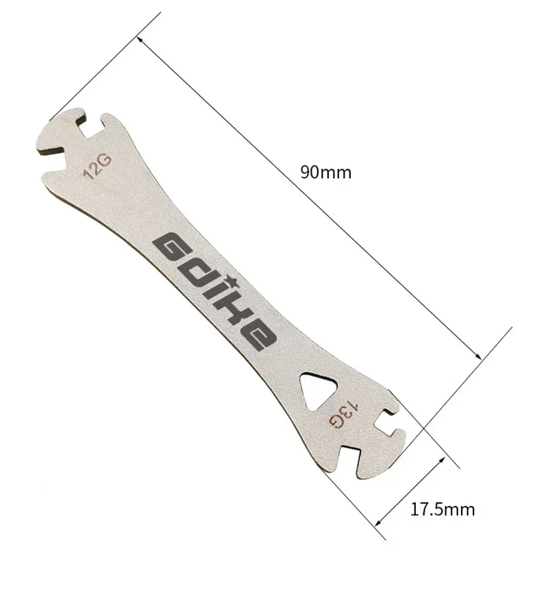 GDIKE GK-FT02 Mountain Bike 12-13G Spoke Wrench Wheel Rim Adjusting Spanner EIEIO Bicycle Repair Tools