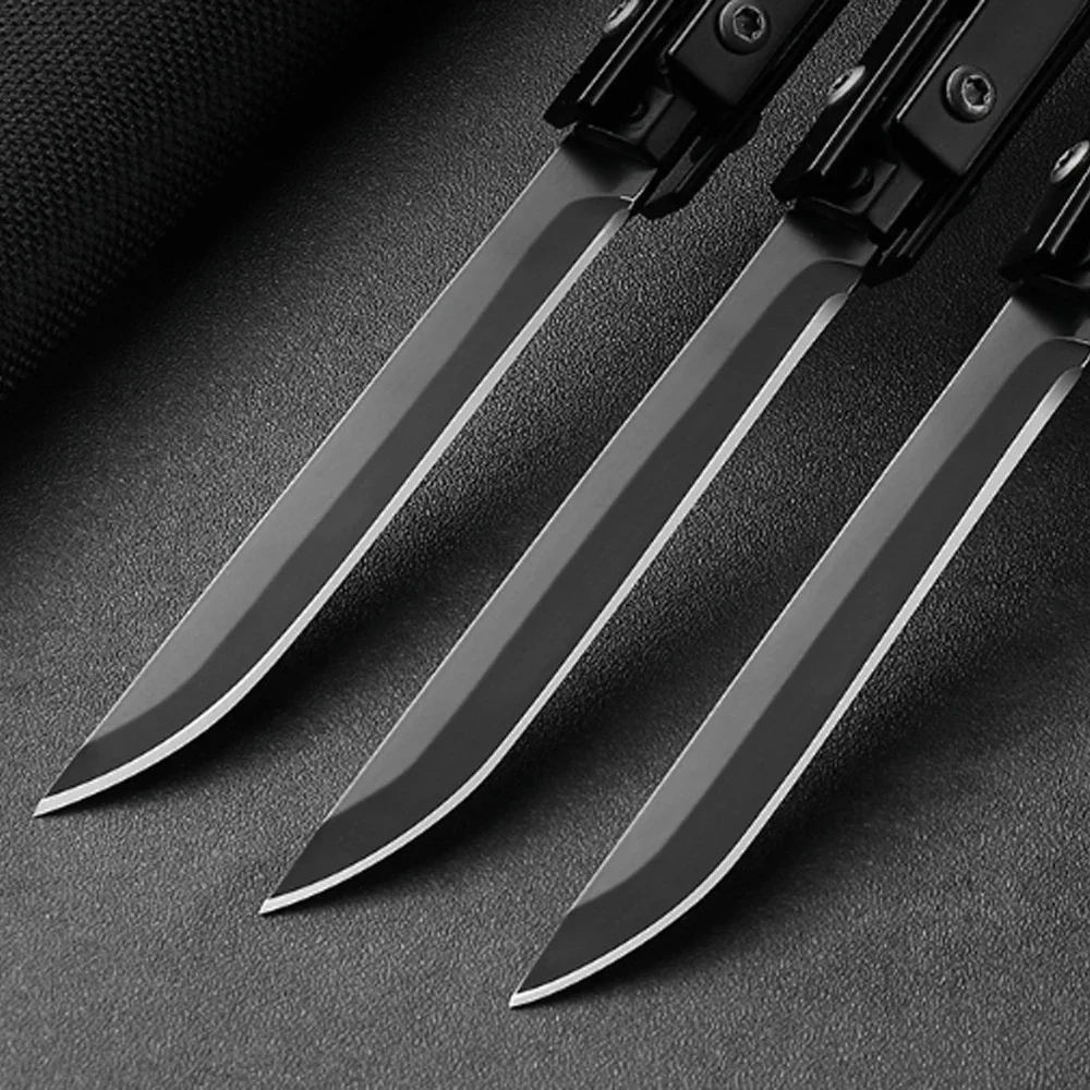 NEW Mini stainless steel  Folding knife outdoor M390 blade EDC portable unboxing self-defense new rotatable small knife