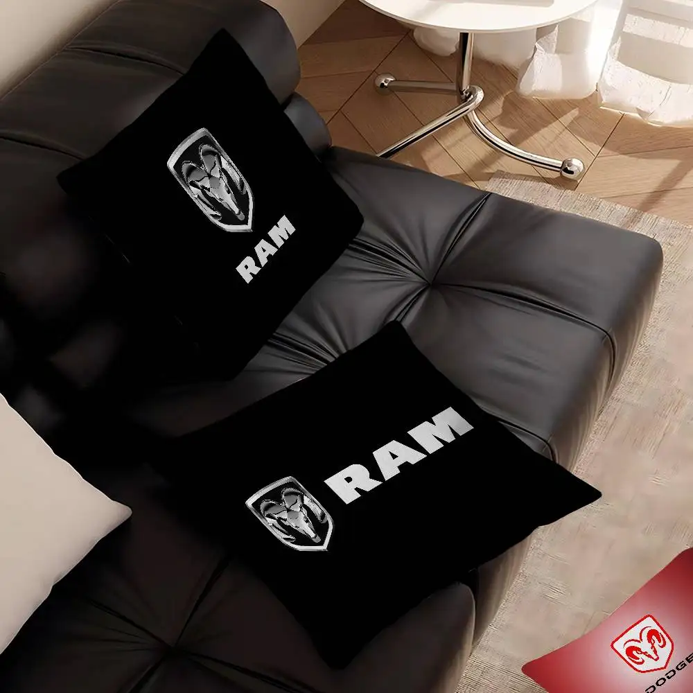 Fashion D-Dodge-Ram-Car Maple Design Cushion Cover Happy Autumn Harvest decor Holiday Decorati Pillow Cover