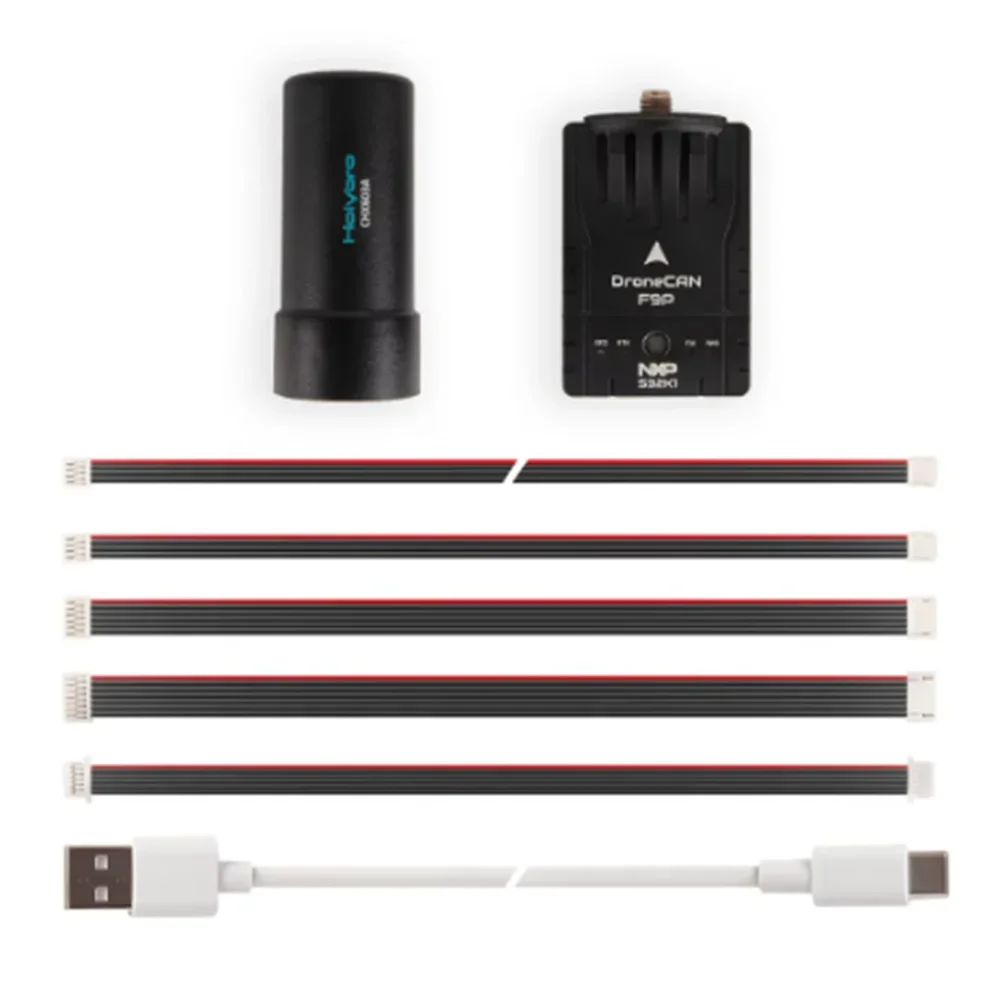 Holybro DroneCAN H-RTK F9P Helical GNSS System High-Precision Positioning for RC Quadcopter & Airplane Drones Accessories - image 1 of 6