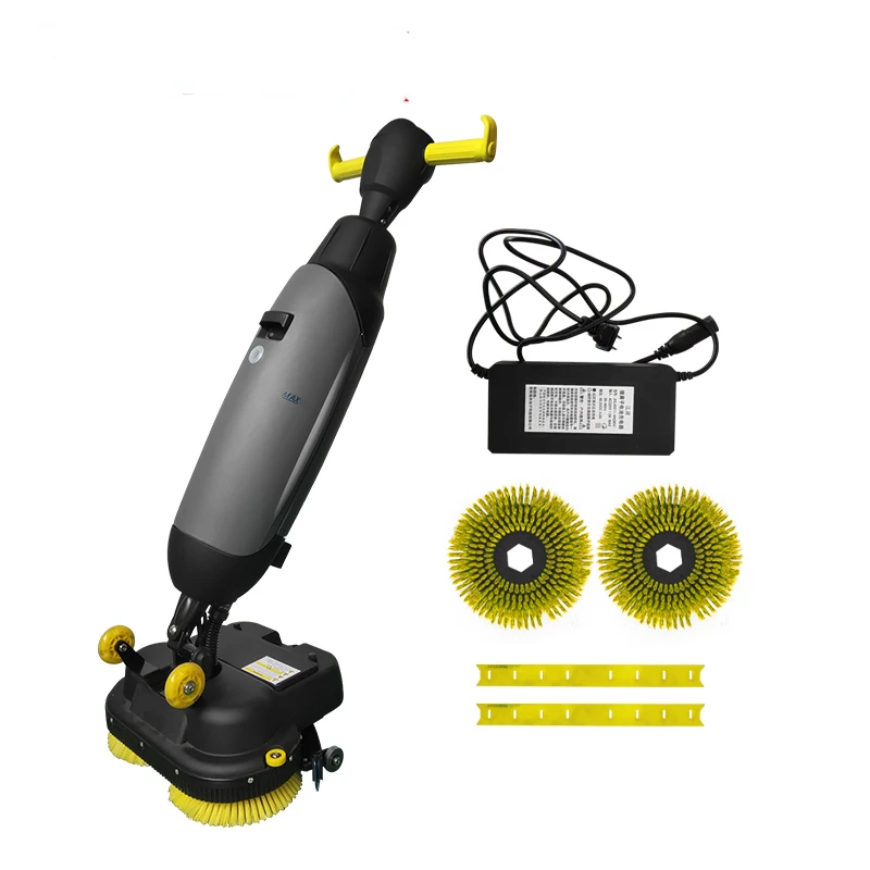 

Brand New Product Marble Floor Scrubber Mini Floor Scrubber Machine Hand Push Foldable Floor Cleaning Machine