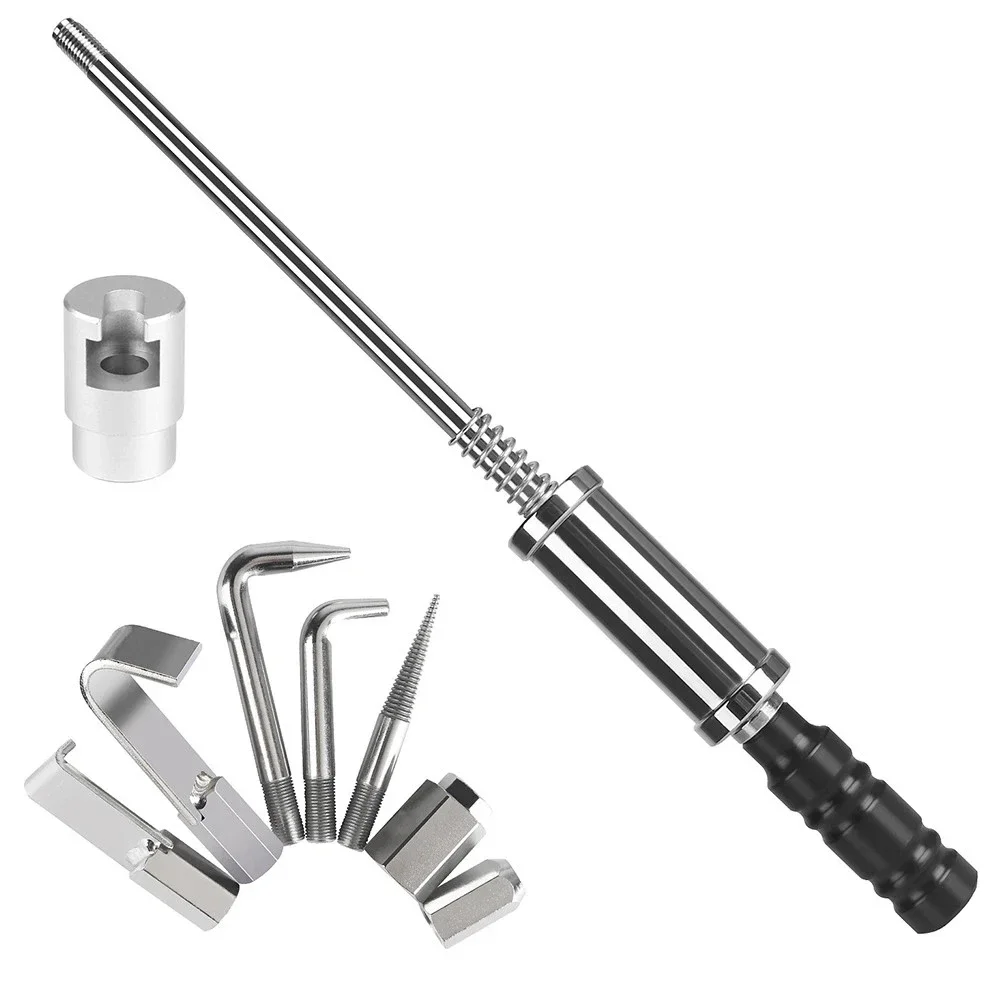 Kit de Ferramentas para Remoção de Amassados com Ganchos, Extratores e Alavancas Metálicas, Ferramentas Super PDR