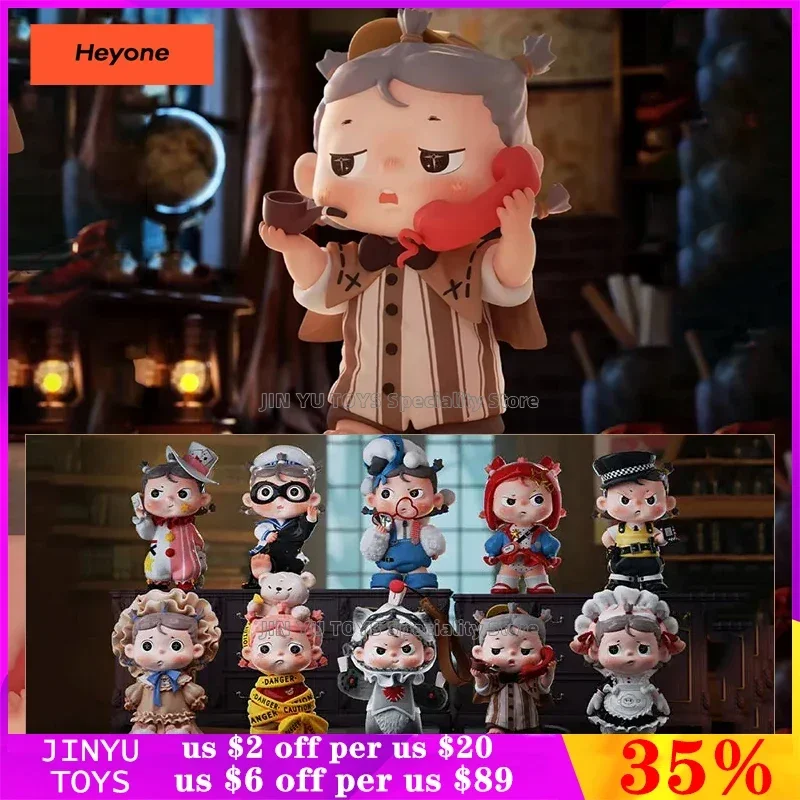 

Heyone Dazey Detective Castle Secret Case Series Blind Box Toy Cute Anime Action Figure Cartoon Designer Model Desktop Ornaments