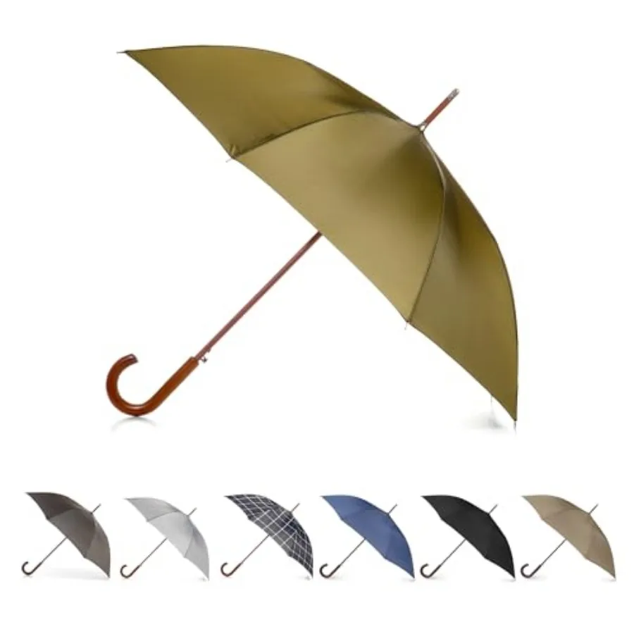 

Timeless Wooden Stick Umbrella by Totes