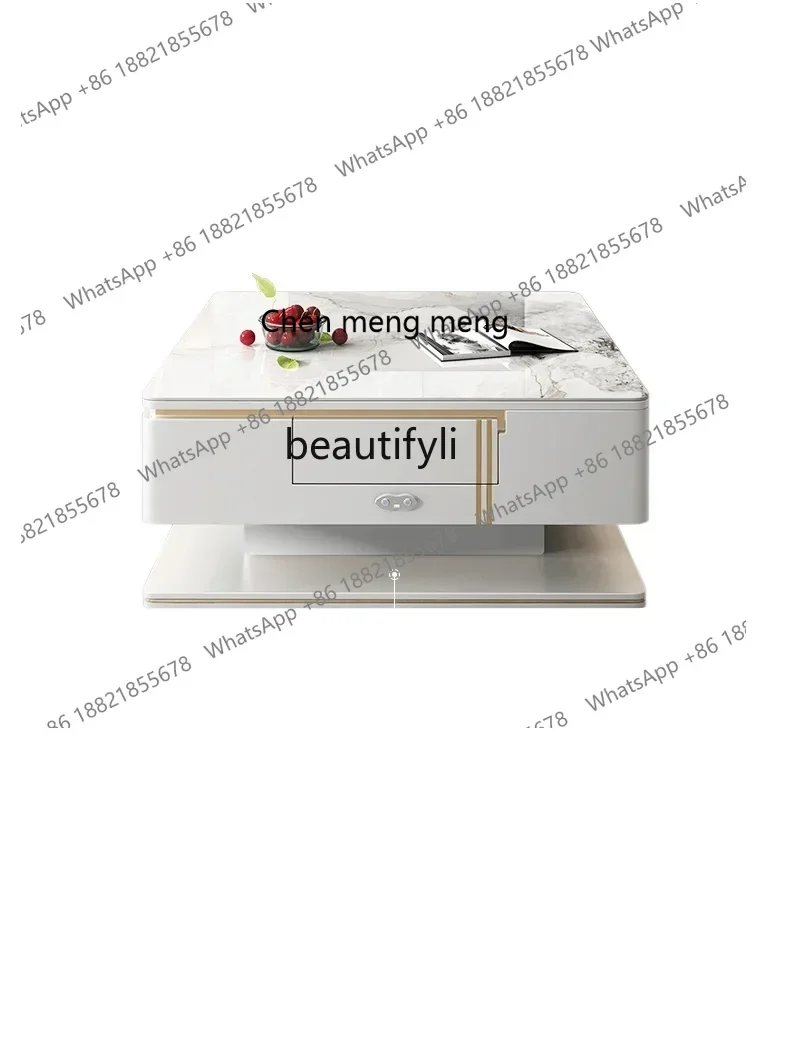 182C Mahjong coffee table and dining table three-in-one machine fully automatic household lifting mahjong machine light luxury