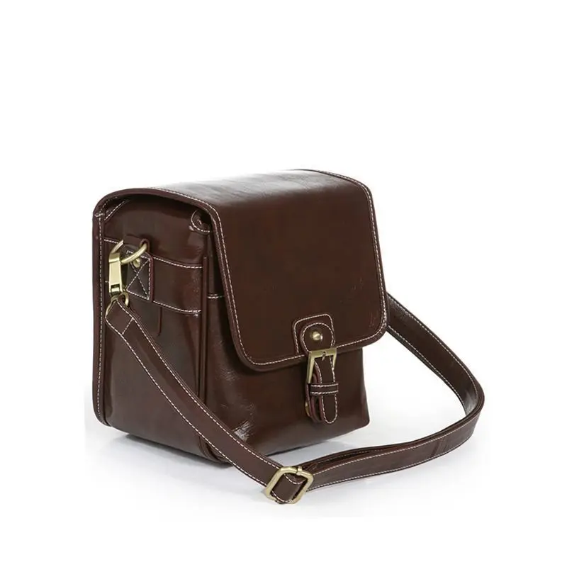 Suitable for Canon Nikon SLR camera bag, liner bag, trendy Korean version of imitation leather shoulder micro-single camera bag